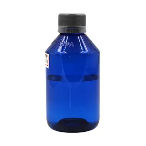 Bouteille de Soda en plastique transparent, bleu, en PET, 250ml