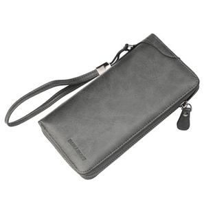 Commercio all'ingrosso di Grande Capienza Della Chiusura Lampo Del Raccoglitore Della Frizione di Marca Famosa di Alta Qualità di Uomo D'affari Baellerry Portafoglio - Product Image 3