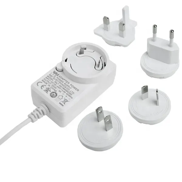 International Power Adapter 36W, 220V to 110V Step Down Travel Voltage Converter with USB Including US/AU/EU/UK Plug Adapter