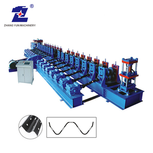 High Speed W Beam 2 Wave Drei-Wellen-Autobahn leitplanke Herstellungs maschine Zaun pfosten maschine - Product Image 3