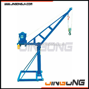 נייד הרמת מיני מנוף/500KG 1000KG קטן בנייה חיצוני הרמת מנוף יצרן - Product Image 6