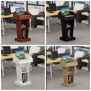 Muebles Comerciales Modernos, Diseño de Púlpito de Iglesia con Paneles de Madera para Aplicaciones en Hoteles - Product Image 6