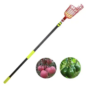 Raccoglitore di Frutta <span class=keywords><strong>Telescopico</strong></span> da 3,6m Regolabile per Giardino e Vigneto, Vendita all'Ingrosso OEM - Product Image 1
