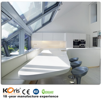 Comptoirs de surface solides hanex surface solide avec haute qualité