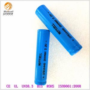 2017 de China al por mayor 10440 200 mAh <span class=keywords><strong>3.2</strong></span> V Lifepo4 batería para herramientas digitales - Product Image 2