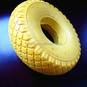 <span class=keywords><strong>Roue</strong></span> en mousse PU de bonne qualité 3.00-4 (260x85) pour chariot à main - Product Image 3
