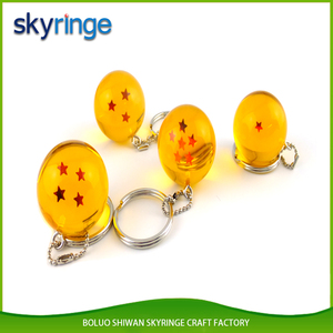 Alto qulity anime dragon ball llavero de cristal de acrílico - Product Image 3