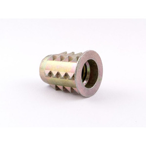 1/4 "-20 * 13毫米锌合金彩色镀锌木材插入螺母 - Product Image 4