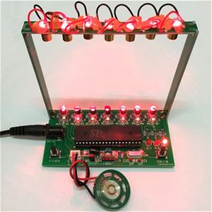 Kits de bricolage 51 SCM <span class=keywords><strong>Harpe</strong></span> <span class=keywords><strong>laser</strong></span>, orgue électronique, piano La boîte à musique Technologie de bricolage électronique - Product Image 3