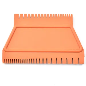 PP Material Rubber Comb Graduated Teeth Modelling Artist Use Creating Combing Effects Paint Plaster Decorative Paint Effects