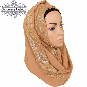 YW61 # 伊斯兰女装中国工厂新款莫代尔围巾2019穆斯林头巾