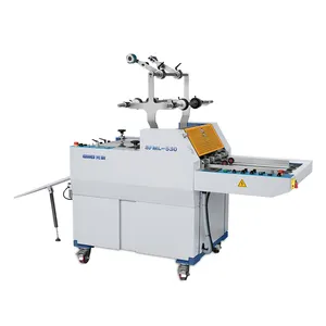 Semi auto board paper film laminating machine