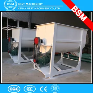 Best quality cattle cow horse sheep pig feed mixing machine/feed mixer,single shaft ribbon mixer