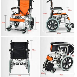 Fauteuil roulant avec deux petites roues pour maison, produit chinois de haute qualité, à prix bas, - Product Image 6