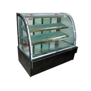 Chocolate pantalla refrigerador usado de ahorro de energía de la vitrina de vidrio <span class=keywords><strong>para</strong></span> la venta - Product Image 1