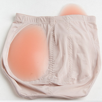 Culottes sculptantes pour femmes avec coussinets en silicone pour les fesses et les hanches