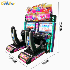 Arcade Game Machine Simulator Racing Machine Twins Outrun Racing Car For Sale