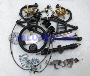 Brazo Oscilante de Suspensión Delantera <span class=keywords><strong>para</strong></span> <span class=keywords><strong>Kart</strong></span> de Cuatro <span class=keywords><strong>Ruedas</strong></span> Hecho en Casa, <span class=keywords><strong>para</strong></span> Motocicleta Eléctrica, ATV, Volante, Disco de Freno - Product Image 2