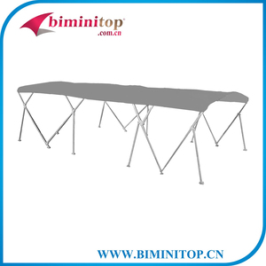 600D <span class=keywords><strong>de</strong></span> qualité marine <span class=keywords><strong>toile</strong></span> <span class=keywords><strong>ponton</strong></span> bateau double bimini top - Product Image 3