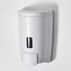 White Color Wall Mounted <b>Soap</b> <b>Dispenser</b> Holder for Shower - Product Image 1