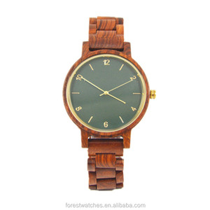 Su misura in legno di bambù della vigilanza <span class=keywords><strong>con</strong></span> il numero arabo quadrante private label - Product Image 5