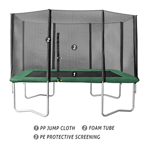 Outdoor <strong>Trampoline</strong> Fitness <strong>Trampoline</strong> Large Square <strong>Rectangle</strong> <strong>Trampoline</strong> - Product Image 2