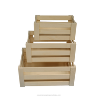 Personnalisé fruits boîte de caisse en bois