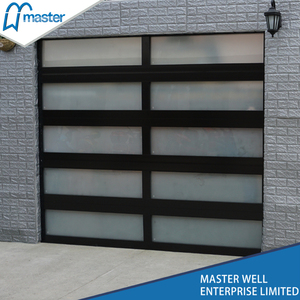 Porte de <span class=keywords><strong>garage</strong></span> en panneaux de verre et d'aluminium / Portes de <span class=keywords><strong>garage</strong></span> commerciales automatiques d'<span class=keywords><strong>occasion</strong></span> 16x8 - Product Image 3