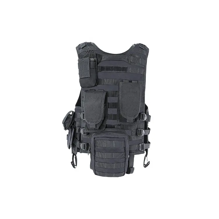 KMS Adjustable Custom Safety Security Special Force Outdoor Sport Hunting Molle Defence Tactical Vest Plate Carrier