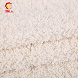 <span class=keywords><strong>Asia</strong></span> el mercado más grande de keqiao venta al por mayor de textiles de cepillado 100% sherpa de poliéster de tela de color claro - Product Image 6
