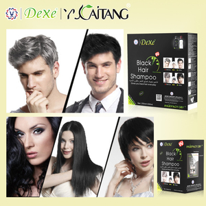 DEXE 25ml*10 Sachets Shampooing Colorant Magique Noni Noir pour Cheveux en Crème – Coloration Capillaire Sûre et Saine pour Hommes et Femmes, Usage Domestique - Product Image 6