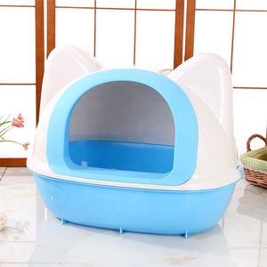 Belle boîte à litière <span class=keywords><strong>pour</strong></span> les <span class=keywords><strong>chats</strong></span>, nouveau bac à litière <span class=keywords><strong>pour</strong></span> animaux <span class=keywords><strong>de</strong></span> compagnie, <span class=keywords><strong>2</strong></span> couches, <span class=keywords><strong>pour</strong></span> le sable, livraison gratuite - Product Image 3