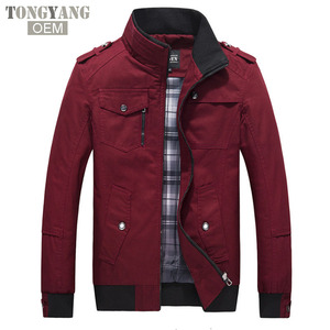 TONGYANG Casual <span class=keywords><strong>giacca</strong></span> da <span class=keywords><strong>uomo</strong></span> <span class=keywords><strong>giacca</strong></span> primaverile <span class=keywords><strong>uomo</strong></span> cappotti inverno capispalla maschile autunno soprabito kaki 4XL - Product Image 4