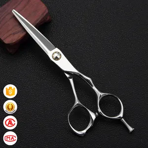 Hand made Japanese Steel with Sword Design Barber Scissors DL-60 Professional Hair Scissors Hair Shear