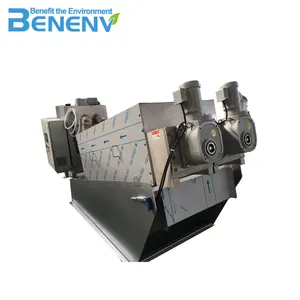 (MDS312) Multi-placa de prensa de tornillo para el tratamiento de las aguas residuales