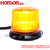 HTL314, DC12V, DC24V, ámbar, rojo, azul, blanco, montaje magnético, advertencia de vehículo de emergencia, luz de baliza intermitente Led