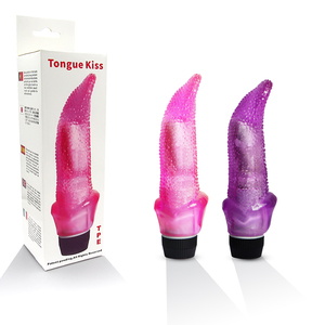 Vibratore Elettrico per Donne e Uomini, Giocattolo Sessuale con Funzione Lingua per il Piacere, Massaggiatore Elettrico - Product Image 1