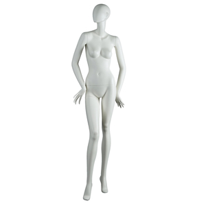 Manekin Wanita Full Body Ramping Dada, Pakaian Tampilan Payudara Seksi Putih Posing Wajah Abstrak - Product Image 1