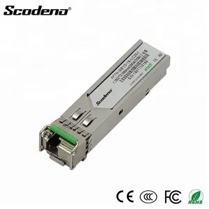 1000t application 1.25g gpon 1.25g lc sfp rj45 Scodeno Optical Transceiver Fiber Module support oem