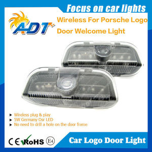 Approvisionnement direct d'usine osr puce <span class=keywords><strong>5</strong></span> W LED d'ombre de fantôme de voiture logo lumière pour Porsche - Product Image 1