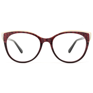 Kacamata Optik Mode Bingkai Putih Uniseks Kustom - Product Image 1