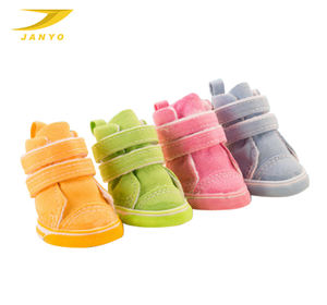 पालतू जूते थोक रंगीन सांस मध्यम और छोटे कुत्तों बाहर चरवाहे अनुकूलित फैशन पालतू परिधान और सामान पुष्प - Product Image 4