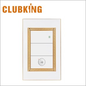 Clubking Nuevos modelos de interruptores de pared América del Sur 110V~250V interruptor de <span class=keywords><strong>luz</strong></span> y dimmer - Product Image 1