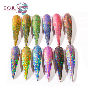 Nhà Sản Xuất Cung Cấp Nail Lấp Lánh Glitter Powder Dung Môi Kháng Glitter Óng Ánh Holographic Glitter - Product Image 3
