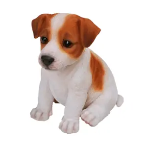 De jardín resina realista perro jack <span class=keywords><strong>russell</strong></span> <span class=keywords><strong>terrier</strong></span> estatua - Product Image 1