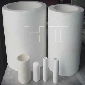 HT cylinder ceramic fiber heating tube for klin