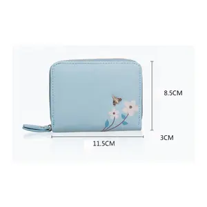 Low price new cute small fashion cheap clutch party woman wallet supplier