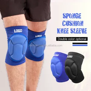 Hochwertiger Fabrik preis Elastisches Schwamm kissen Knies tütze/Kniesc honer/Knie bandage Atmungsaktives Neopren Schwarz, Blau Kunden spezifisch