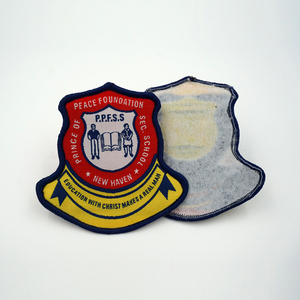 Parche de tela deportiva tejida con Logo personalizado, insignia para uniforme de ropa - Product Image 2