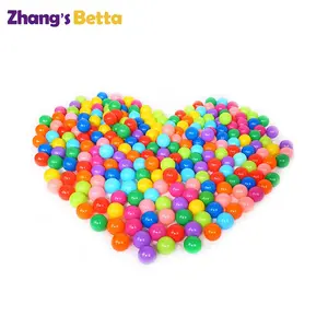 Màu Hồng Vàng Xanh Xanh Đầy Màu Sắc Nhựa Đại Dương Bóng Pit Chơi Balls